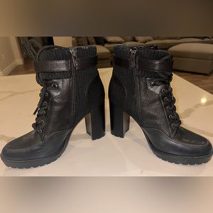 ANTONIO MELANI Super cute black high heel boots! Size 9 - Brand new without box